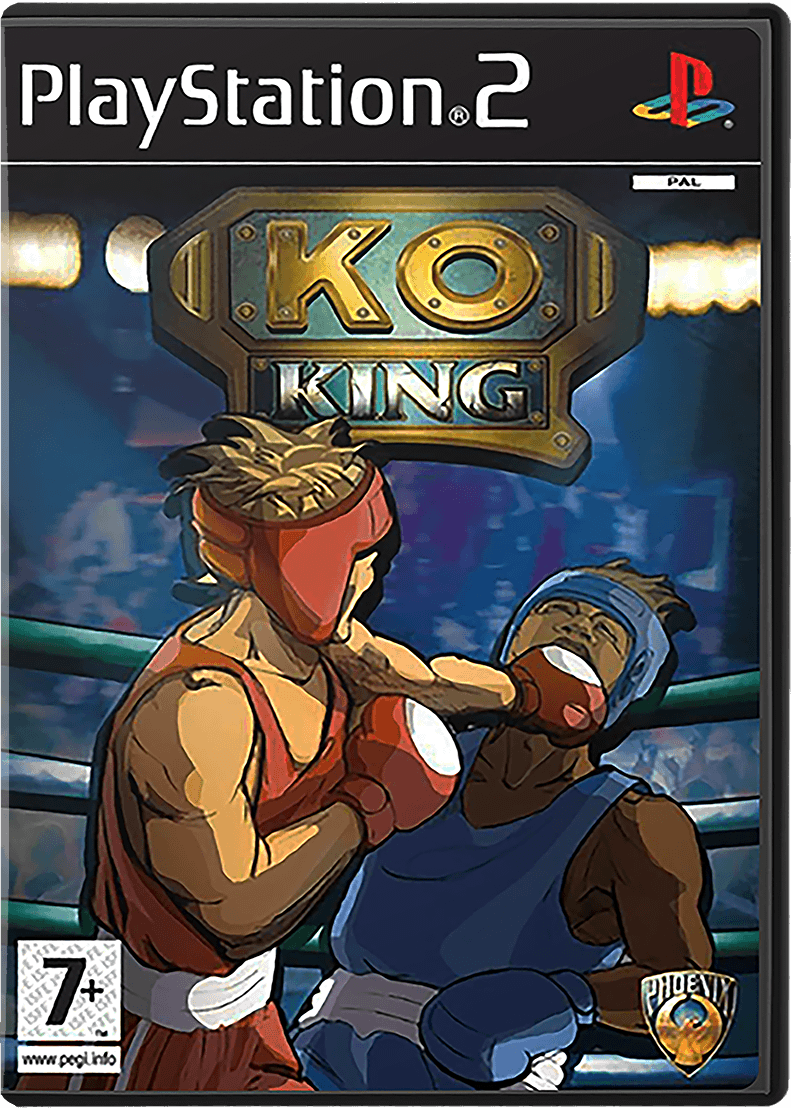 K.O. King box art for Playstation 2